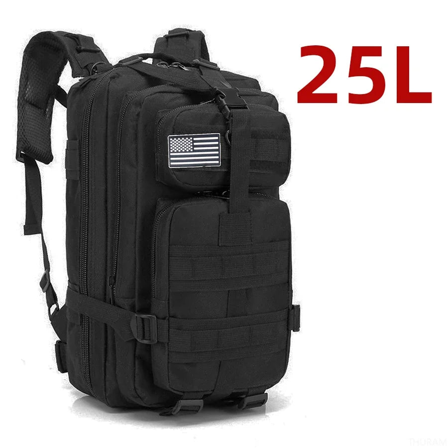 Waterproof Backpack - 25L/50L - Tactical Sports, Camping & Hiking Gear