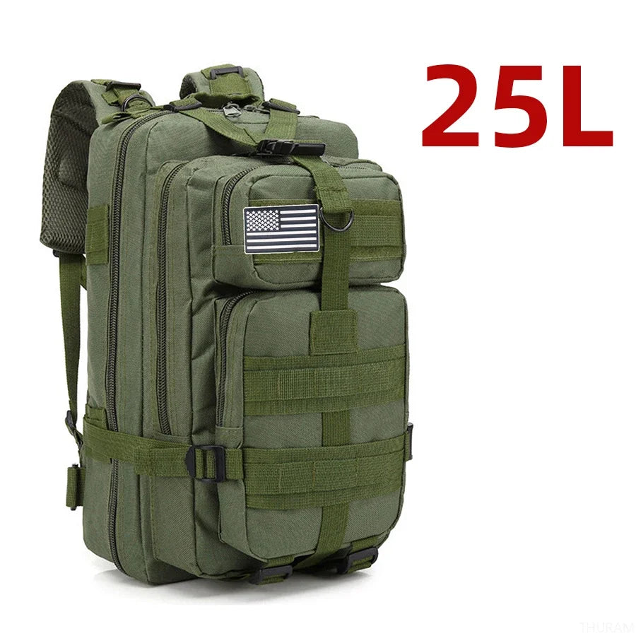 Waterproof Backpack - 25L/50L - Tactical Sports, Camping & Hiking Gear