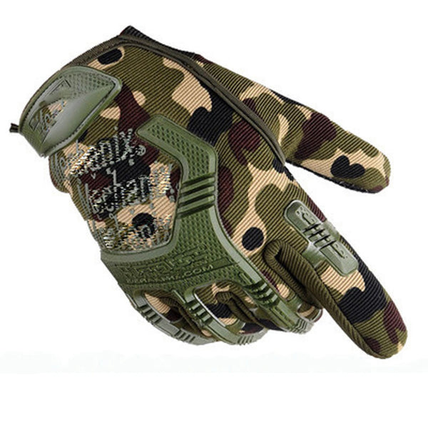 Tactical Half-Finger Hard Knuckle Gloves