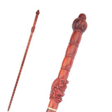 Red Bamboo Decorative Walking Cane - 124cm