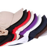 Chiffon Hijab Base Ball Cap for Summer with multi-colored options