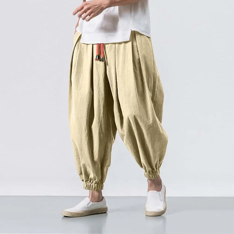 NEW 2024 Drawstring Men's Harem Pants