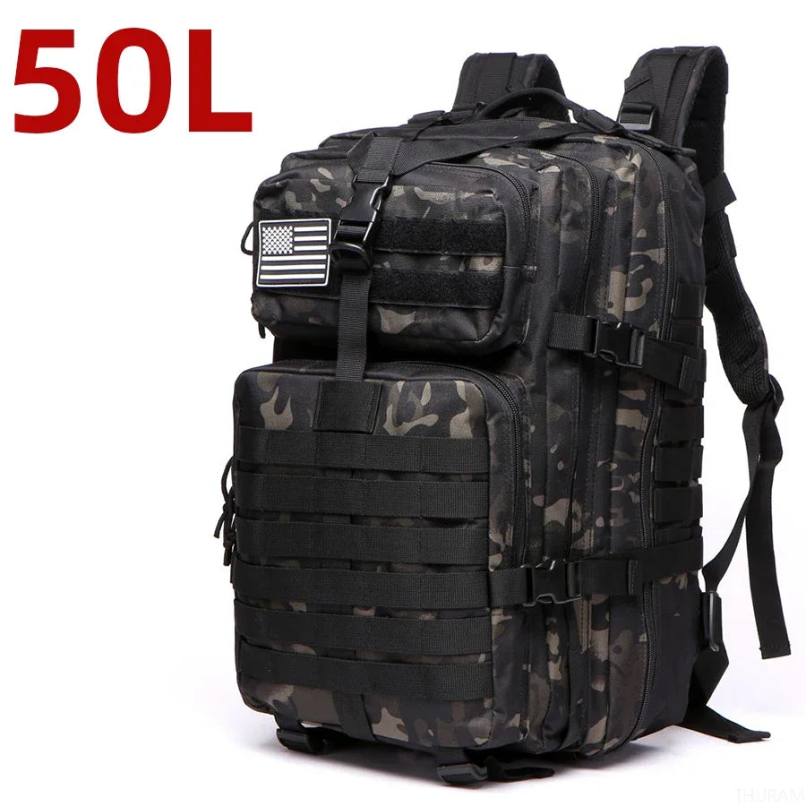 Waterproof Backpack - 25L/50L - Tactical Sports, Camping & Hiking Gear
