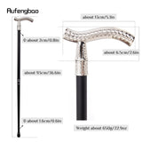 Elegant Wheatear Pattern Luxury Cane with Crosier Knob (limited)