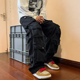 Men's Loose Wide Leg Cargo Pants