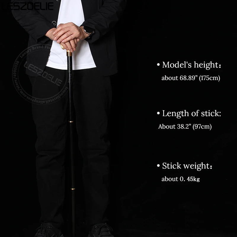 Limited Horse Head Sunnah Cane – 97cm Detachable Wooden Walking Stick