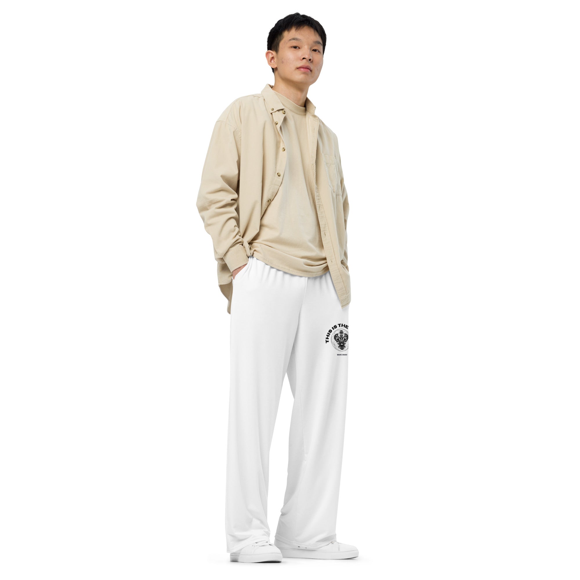 SMC This is the Way wide-leg pants