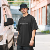 SMC Black Oversized faded t-shirt