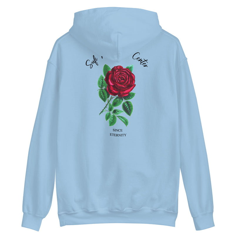 SMC Phoenix Rose Since Eternity Embroidered and Printed Unisex Hoodie