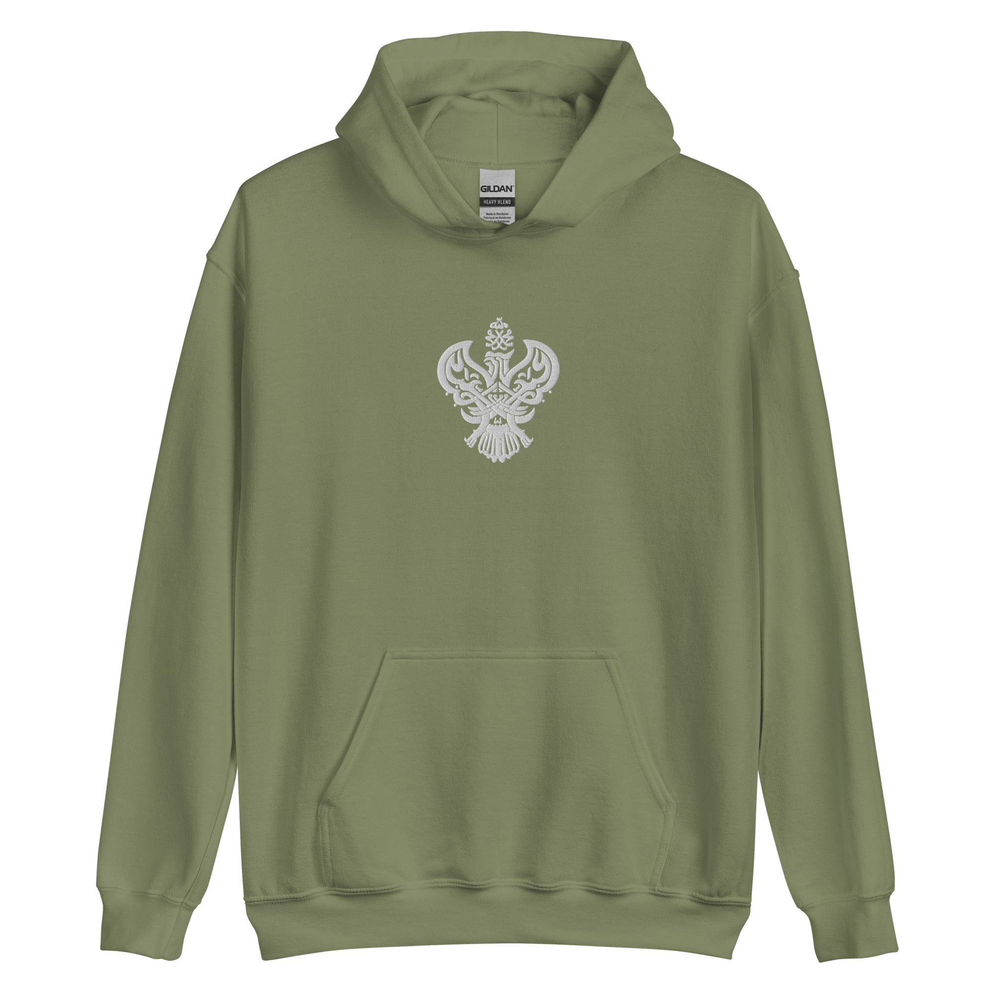 SMC Phoenix Rose Since Eternity Embroidered and Printed Unisex Hoodie
