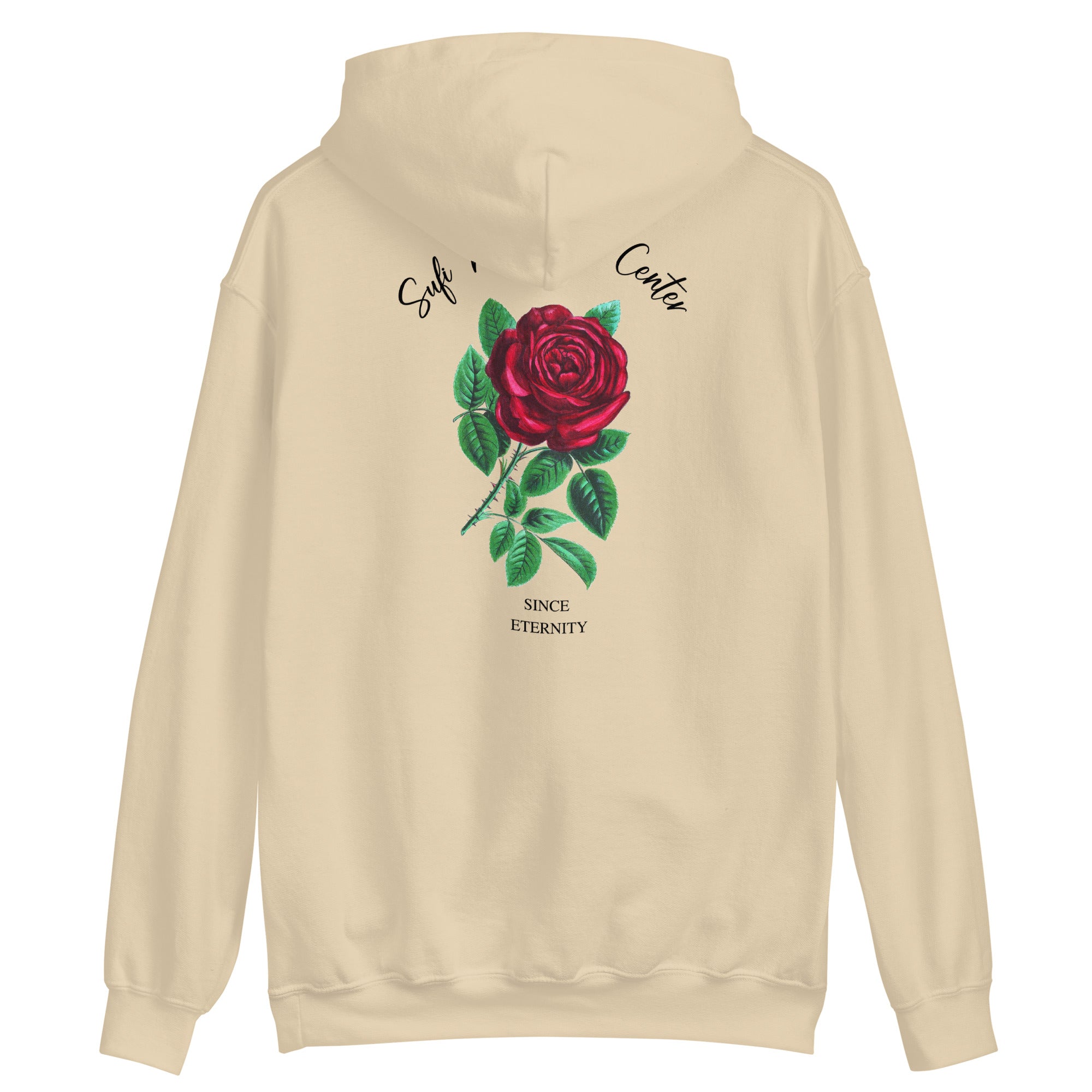 SMC Phoenix Rose Since Eternity Embroidered and Printed Unisex Hoodie