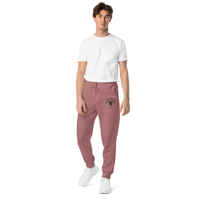 This is The Way Unisex pigment-dyed sweatpants – SMC Merchandise