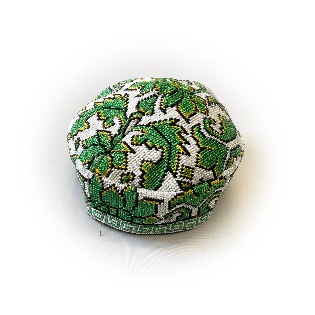 Colorful Sufi cap / kufi (heavy fabric)