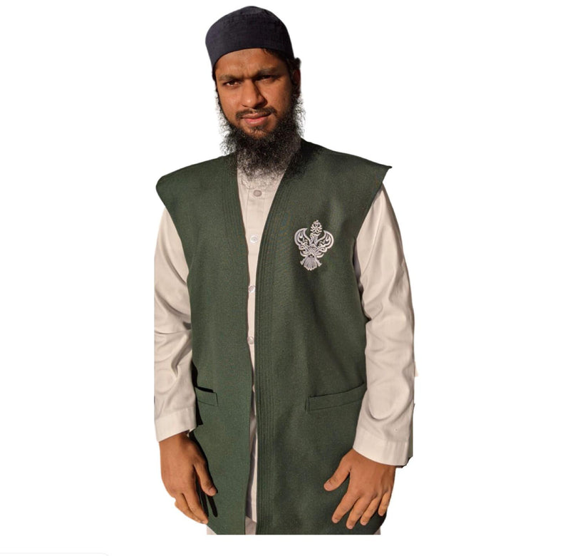 Sunnah Green Vest (Emblem: SMC Phoenix)