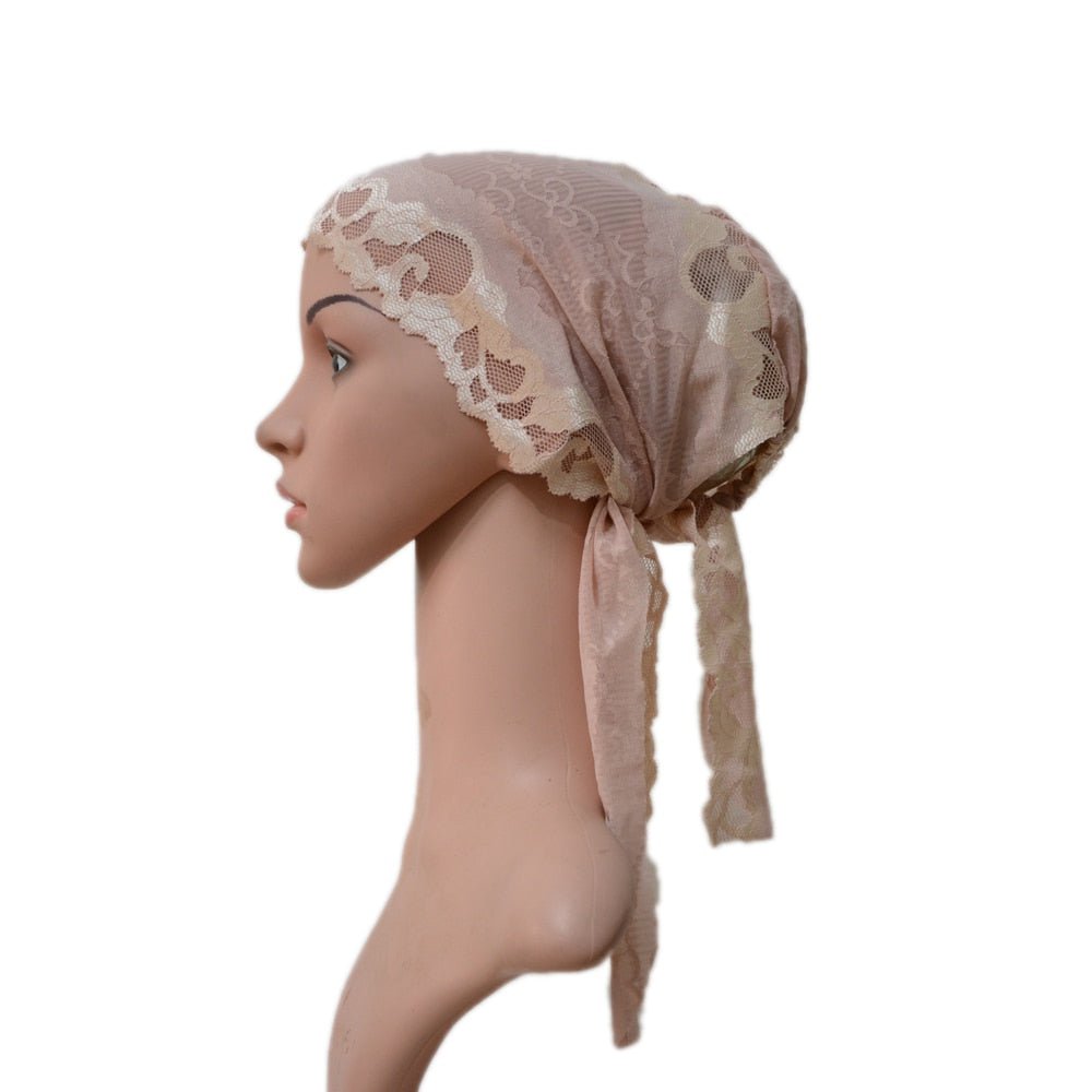 Inner Cap Lace Hijab Scarf