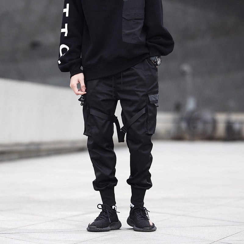 BLACK HAREM JOGGERS