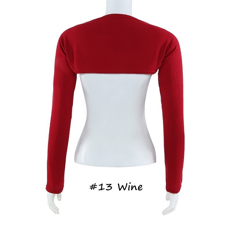 LONG SLEEVE COTTON ARM WARMERS