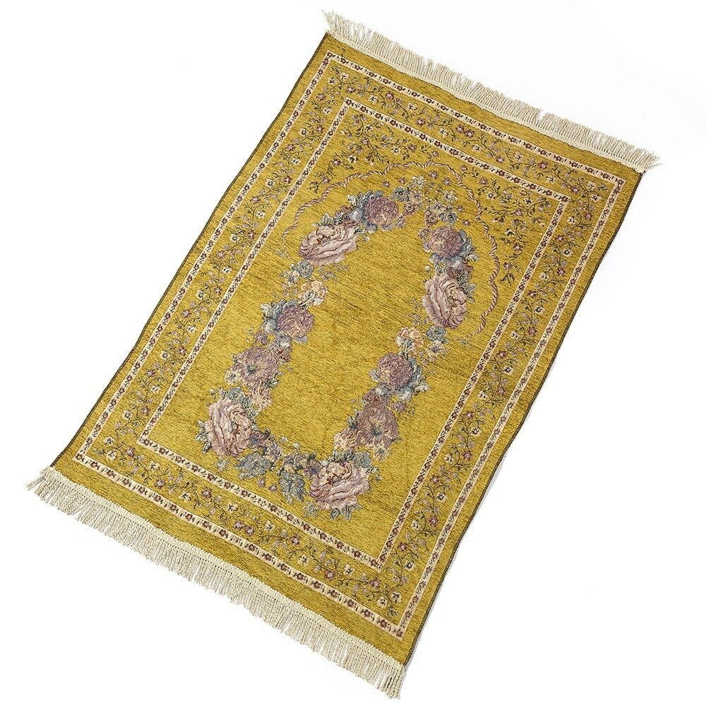 Prayer Rug Non-Slip Tassely