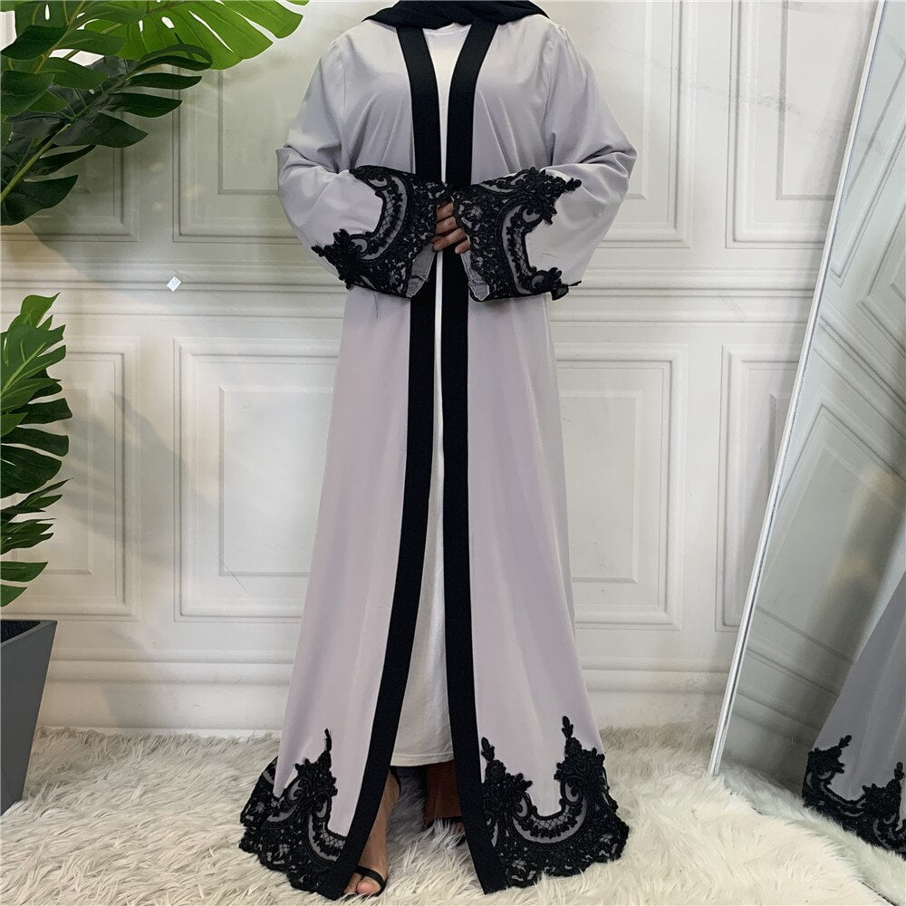 Chic Lace Abaya For Women