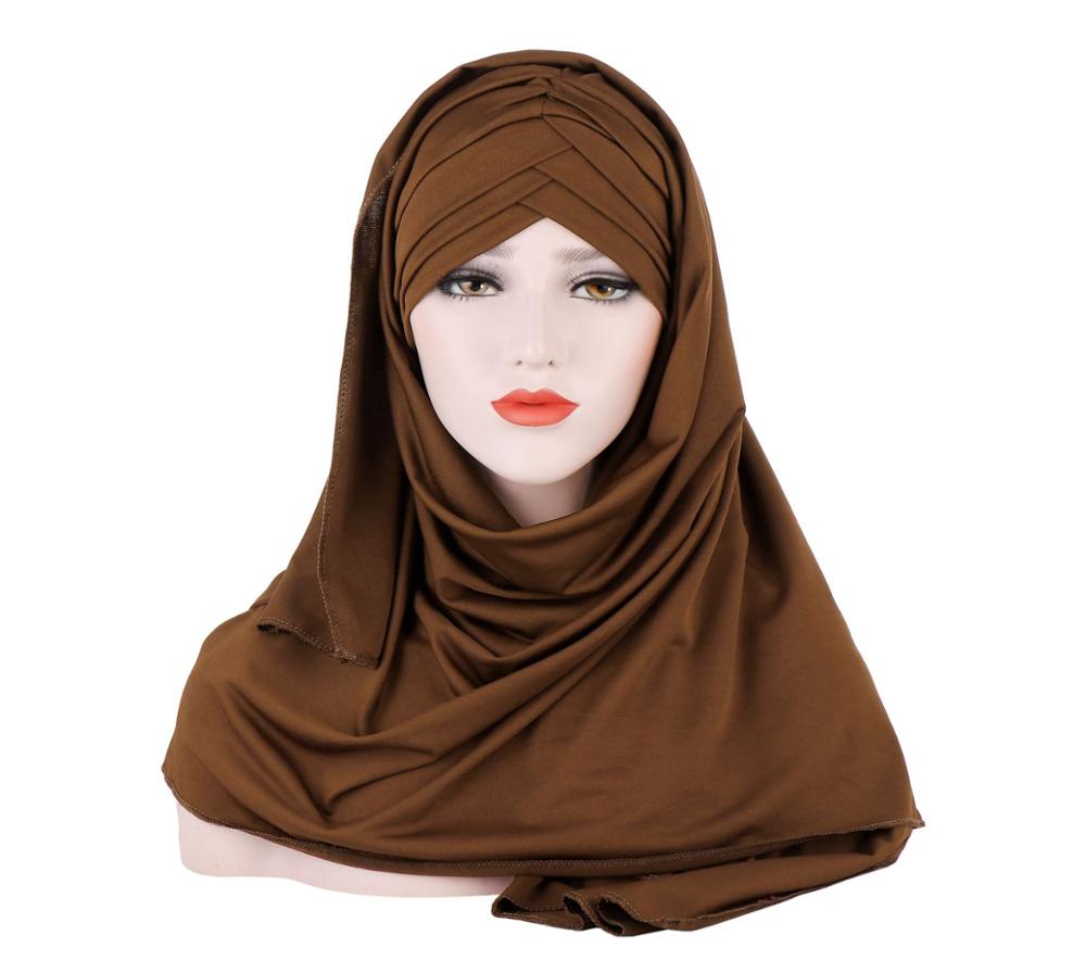 SOFT JERSEY COTTON HIJAB (BLACK/BROWN/GRAY)