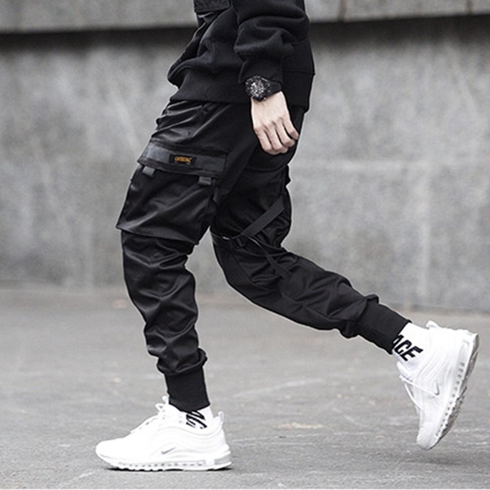 BLACK HAREM JOGGERS