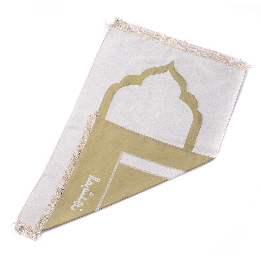 Islamic Muslim Prayer Mat Salat Islam Musallah Prayer Rug Tapis Carpet Tapete Banheiro Islamic Praying Mat With Tassel Decor