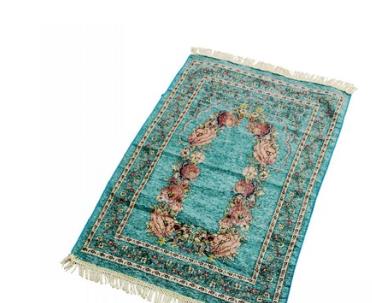 Prayer Rug Non-Slip Tassely