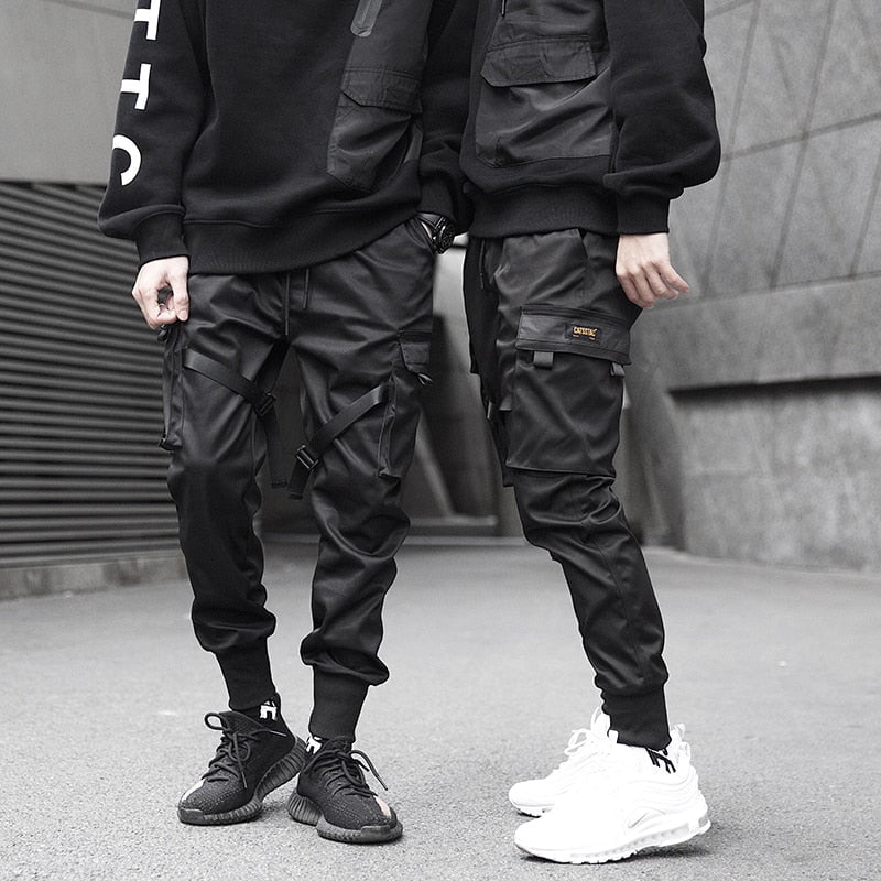 BLACK HAREM JOGGERS