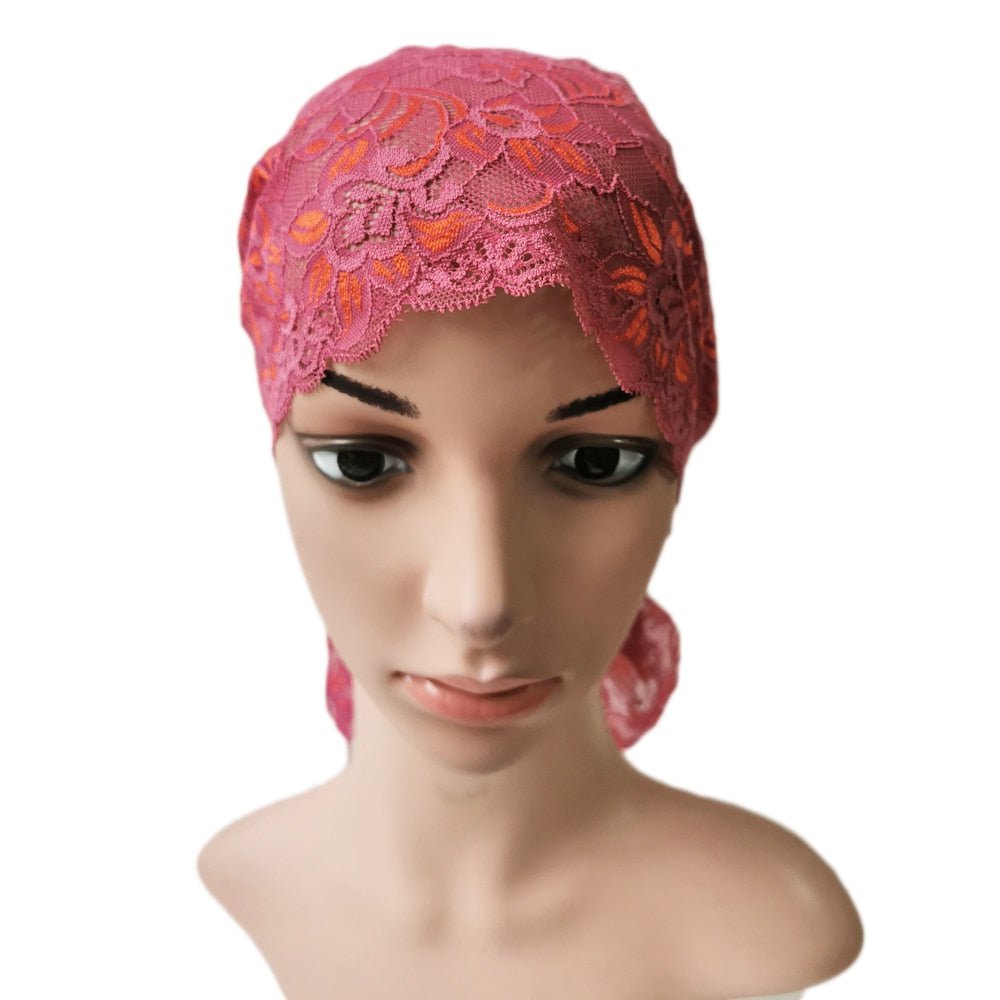 Inner Cap Lace Hijab Scarf