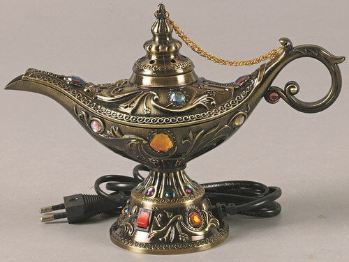 Electric Incense Burner Aladdin Lamp
