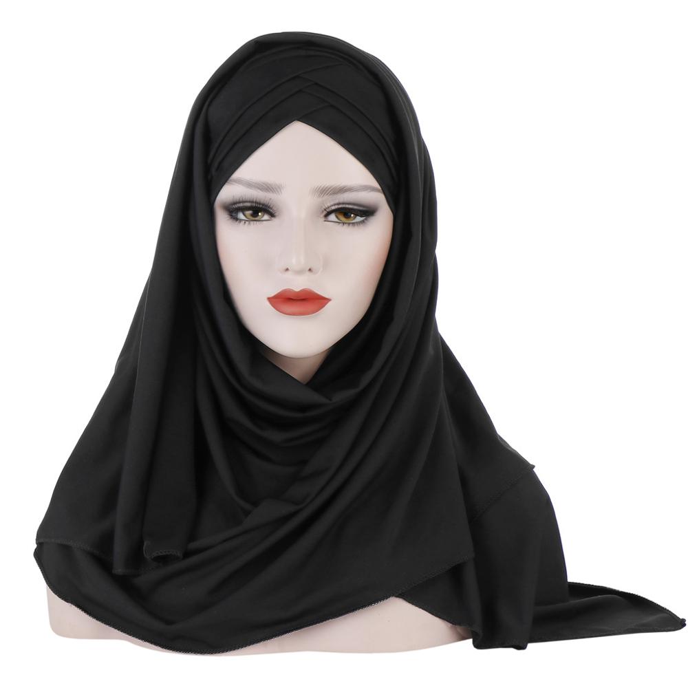 SOFT JERSEY COTTON HIJAB (BLACK/BROWN/GRAY)