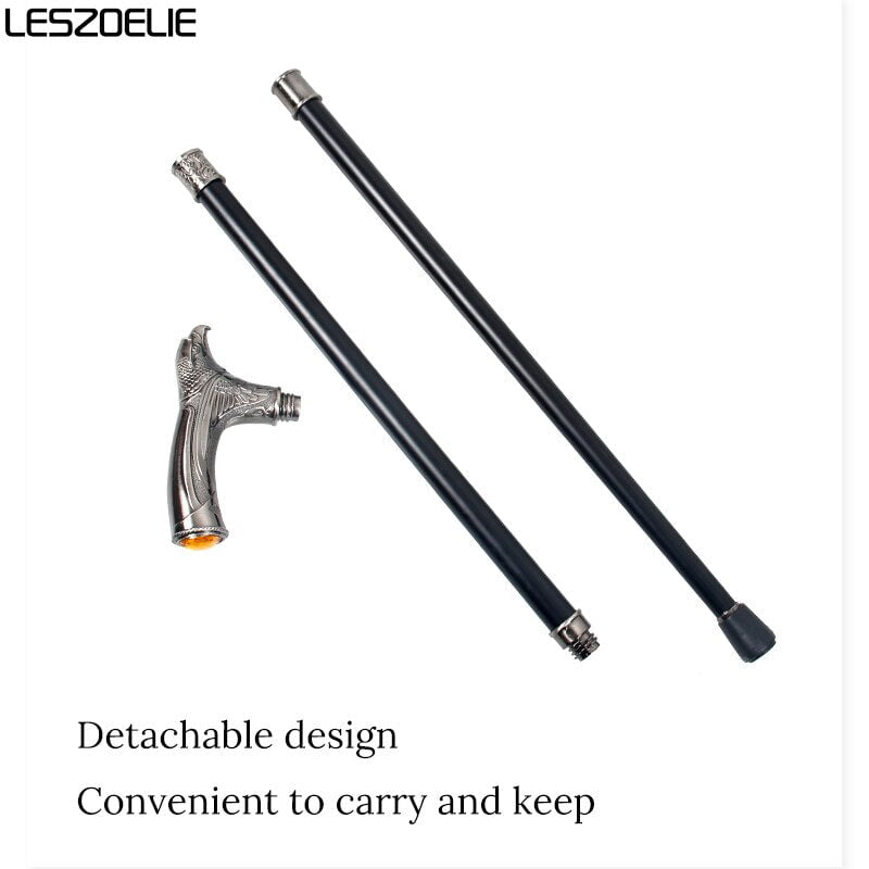 Eagle-Head With Rhinestone Luxury staff