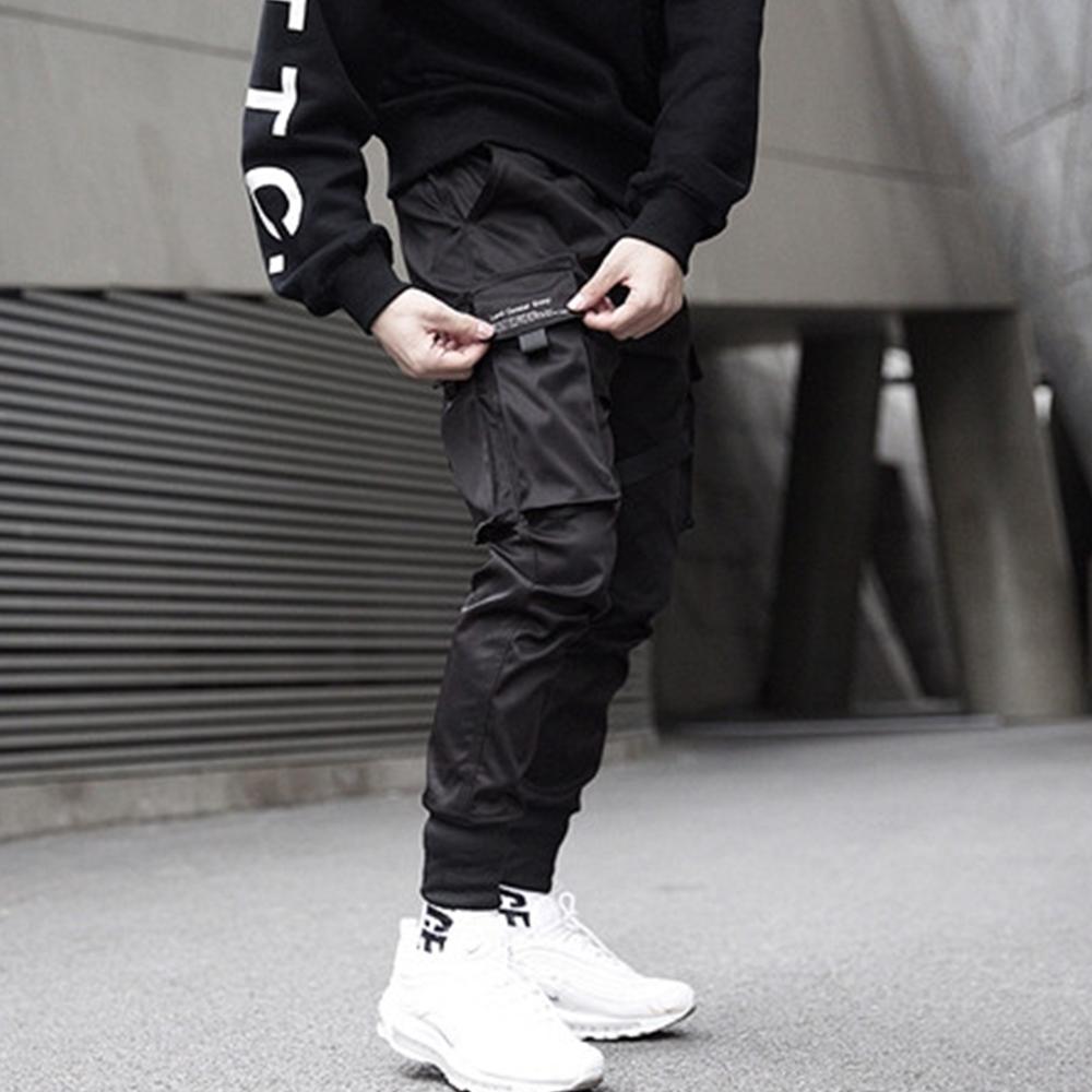 BLACK HAREM JOGGERS
