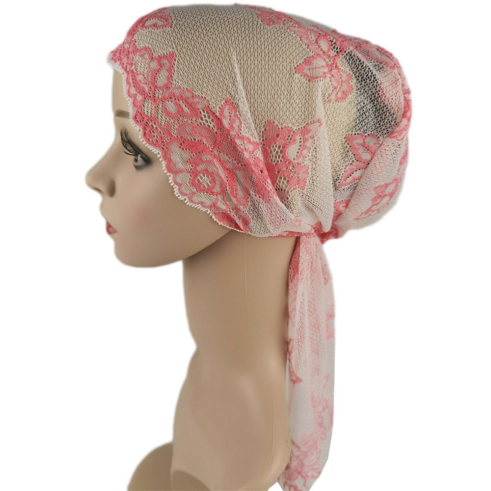 Inner Cap Lace Hijab Scarf