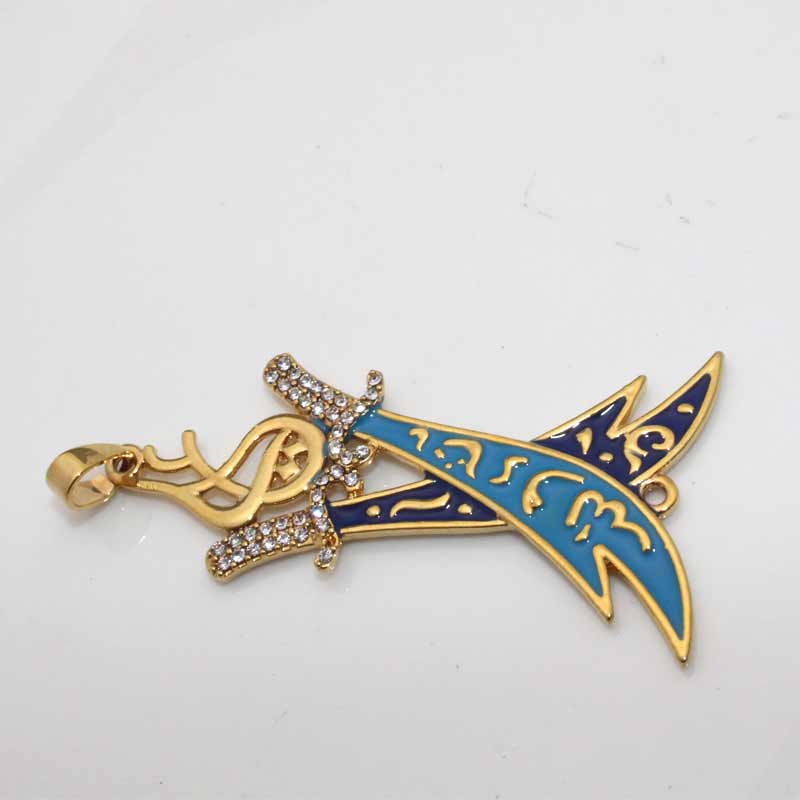 HANDMADE IMAM ALI ZULFIQAR PENDANT FOR WOMEN