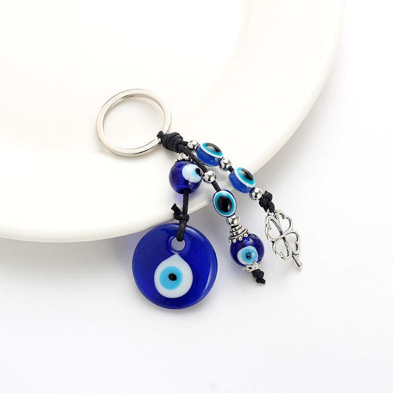 Evil Eye Charm Keychain