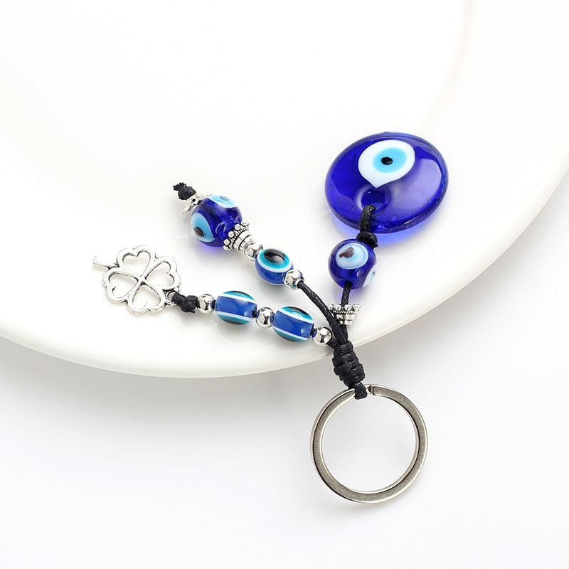 Evil Eye Charm Keychain