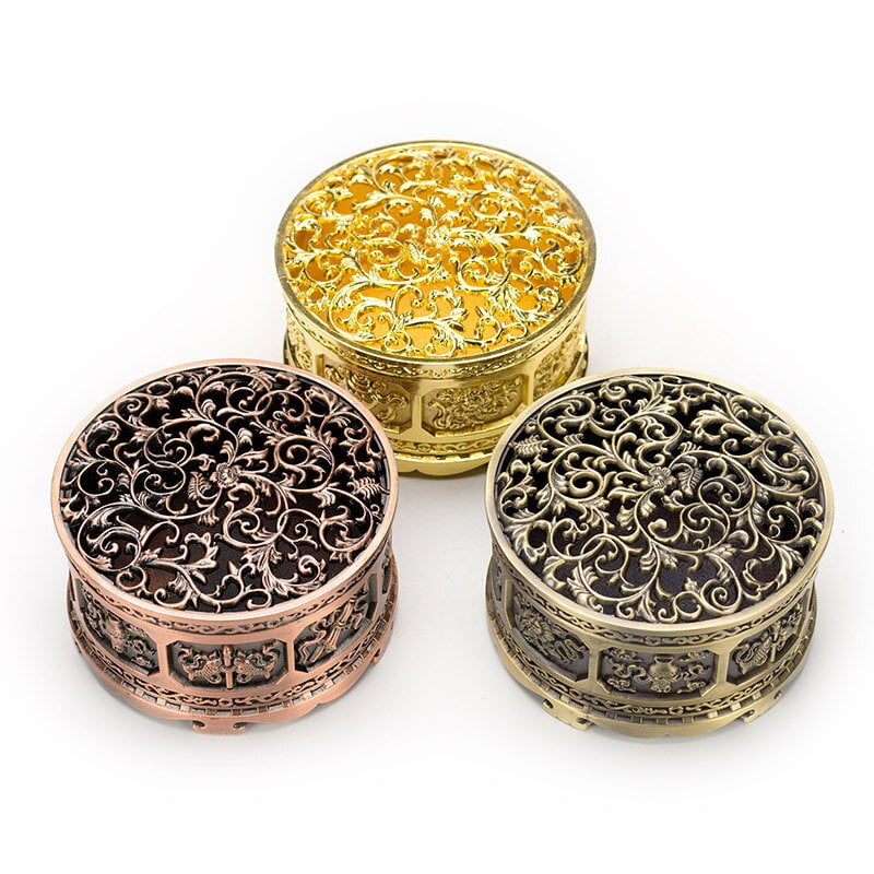 Incense Arabian Incense Burner Metal Incense Burner Antique Alloy Coil