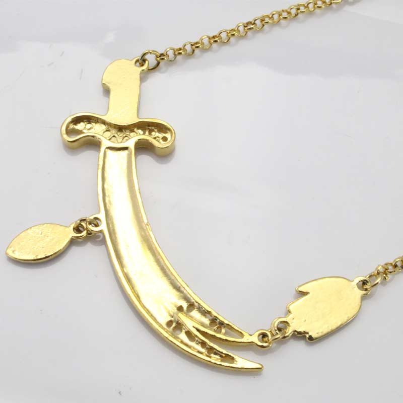 HANDMADE TURKISH EVIL EYE HAND OF FATIMA NECKLACE FOR WOMEN