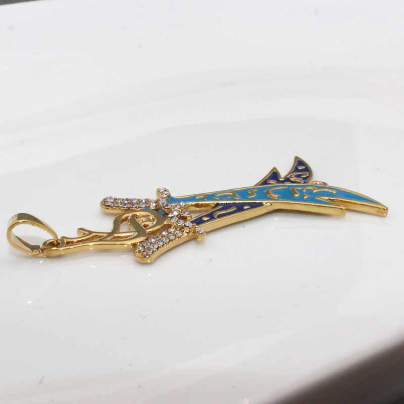 HANDMADE IMAM ALI ZULFIQAR PENDANT FOR WOMEN