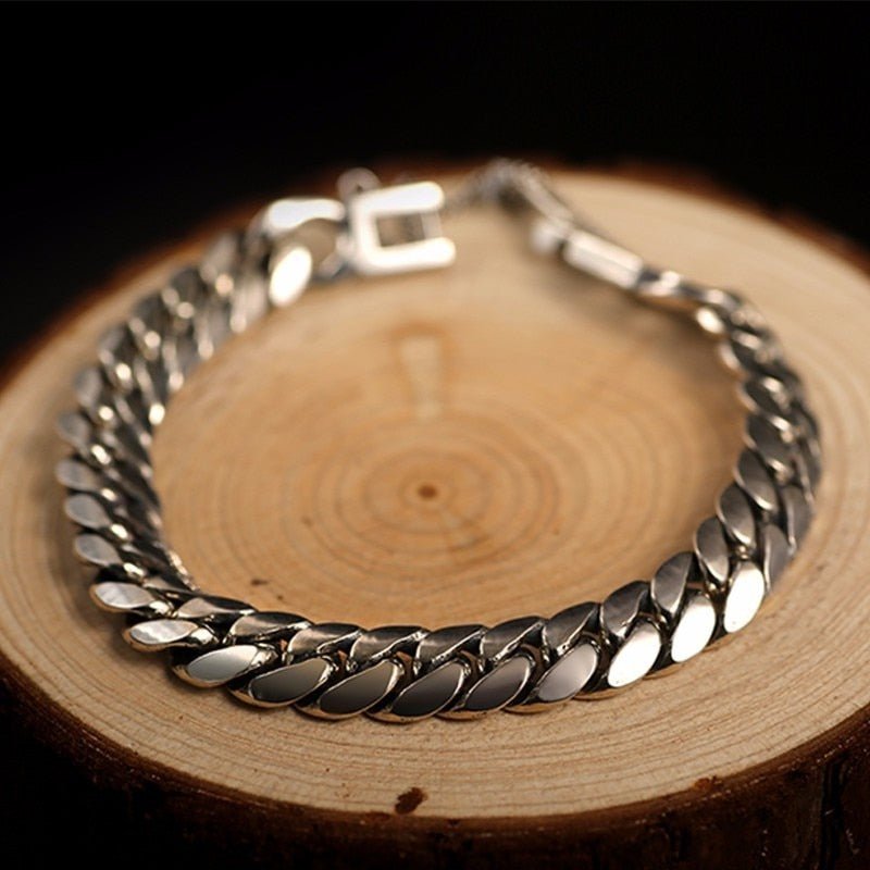 Bracelet Horse Link Chain 925 Sterling Silver