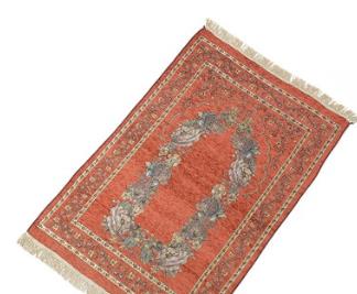 Prayer Rug Non-Slip Tassely