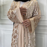 Hand-sewn Velvet Abaya for Women