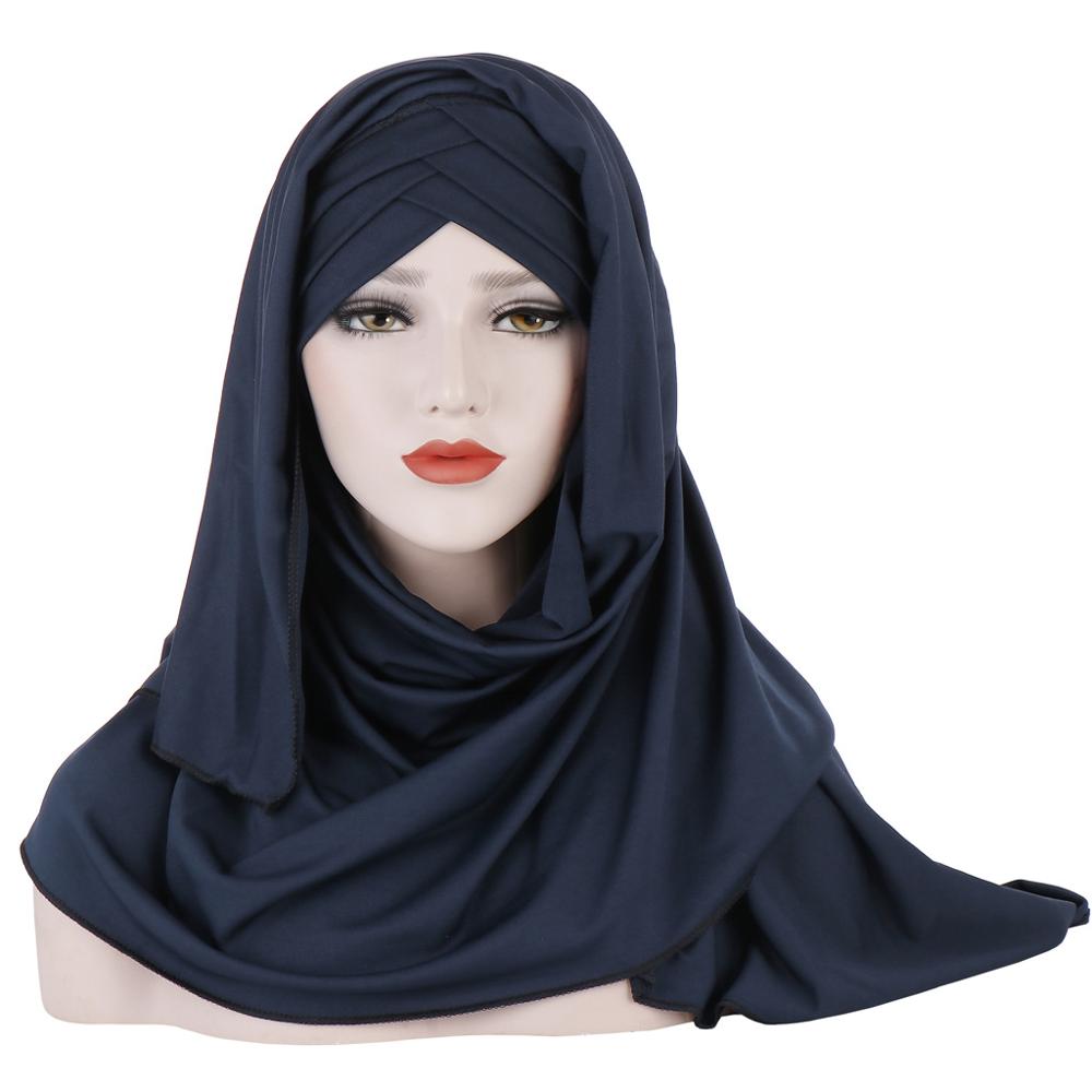 SOFT JERSEY COTTON HIJAB (BLACK/BROWN/GRAY)