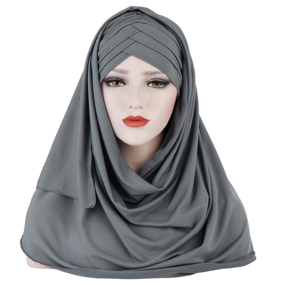 SOFT JERSEY COTTON HIJAB (BLACK/BROWN/GRAY)