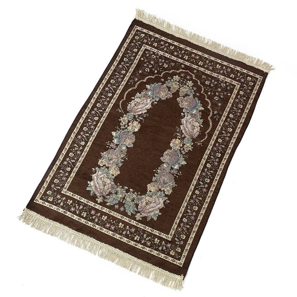 Prayer Rug Non-Slip Tassely
