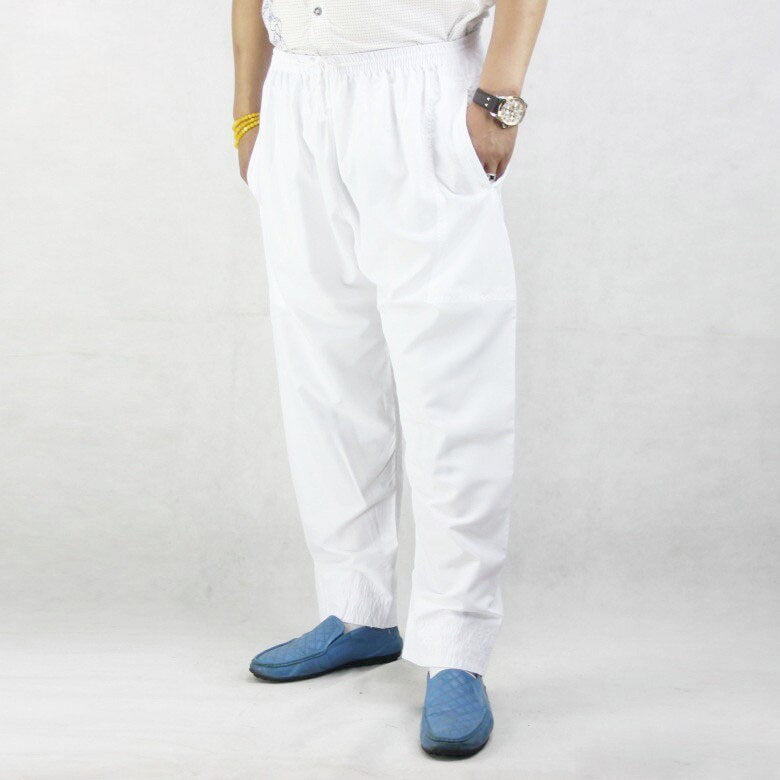 LOOSE COTTON WIDE LEG ISLAMIC TROUSERS