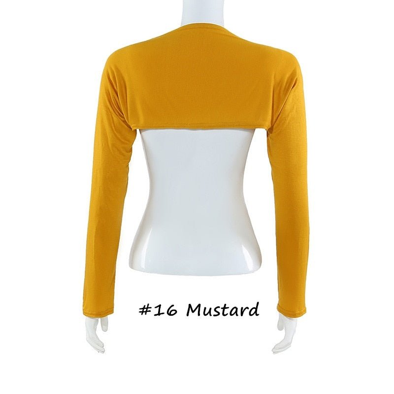 LONG SLEEVE COTTON ARM WARMERS