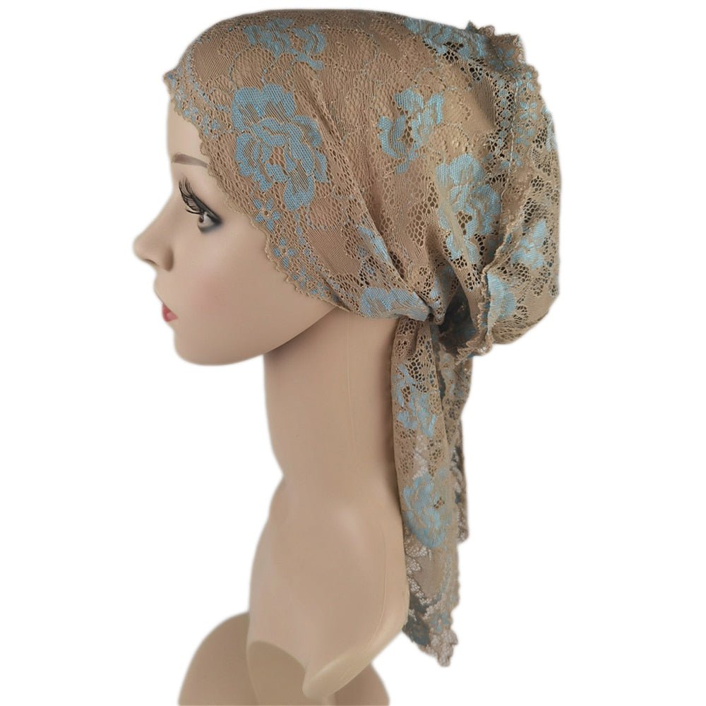Inner Cap Lace Hijab Scarf