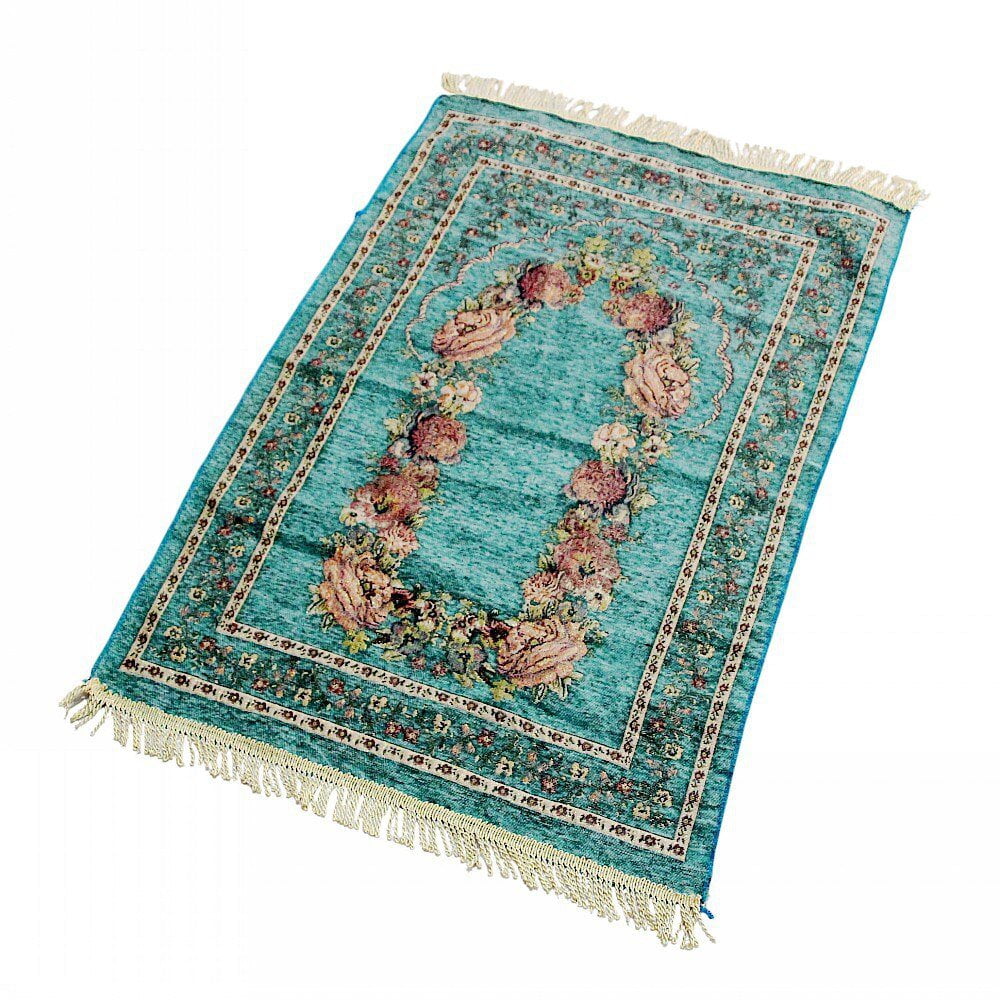 Prayer Rug Non-Slip Tassely